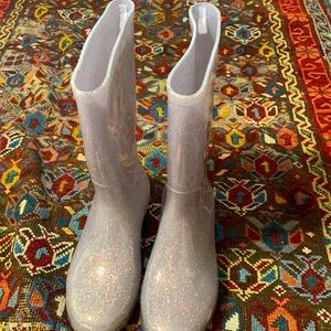 Glitter Rain Boots
